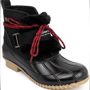 London Fog® Willette Winter Duck Boots, Size 9